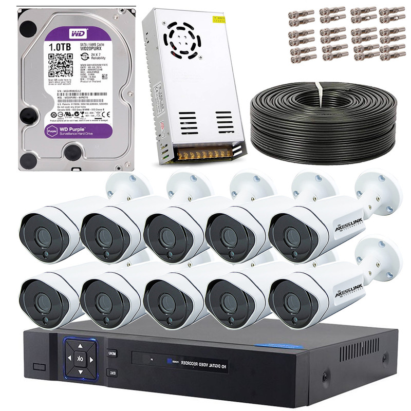 سیستم امنیتی مدل AHD KIT 010 - AXESSLINK