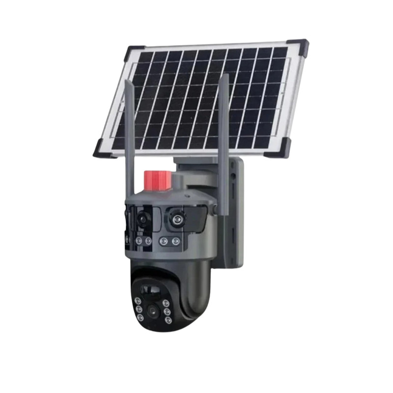 دوربین مداربسته تحت شبکه خورشیدی سیم‌کارتی مدل T22-4G کیفیت 4K