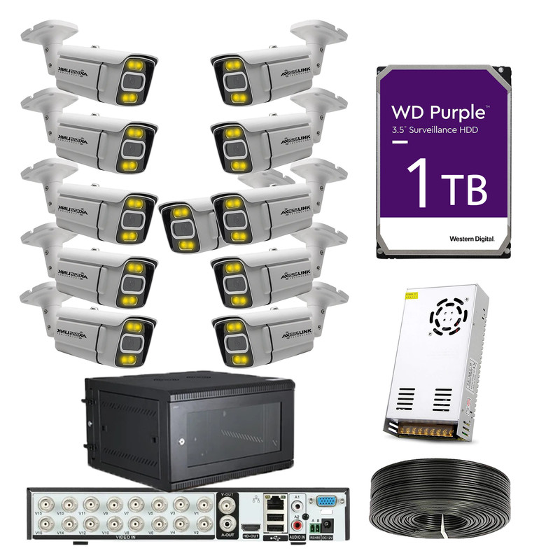 سیستم امنیتی CAMERA 11 - AXESSLINK مجموعه 11 عددی