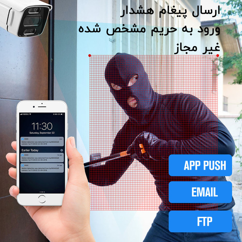 سیستم امنیتی 16 دوربین اکسس لینک مدل LINK10016