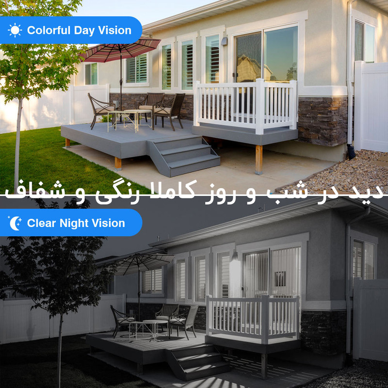 سیستم امنیتی 2 دوربین اکسس لینک مدل LINK1002