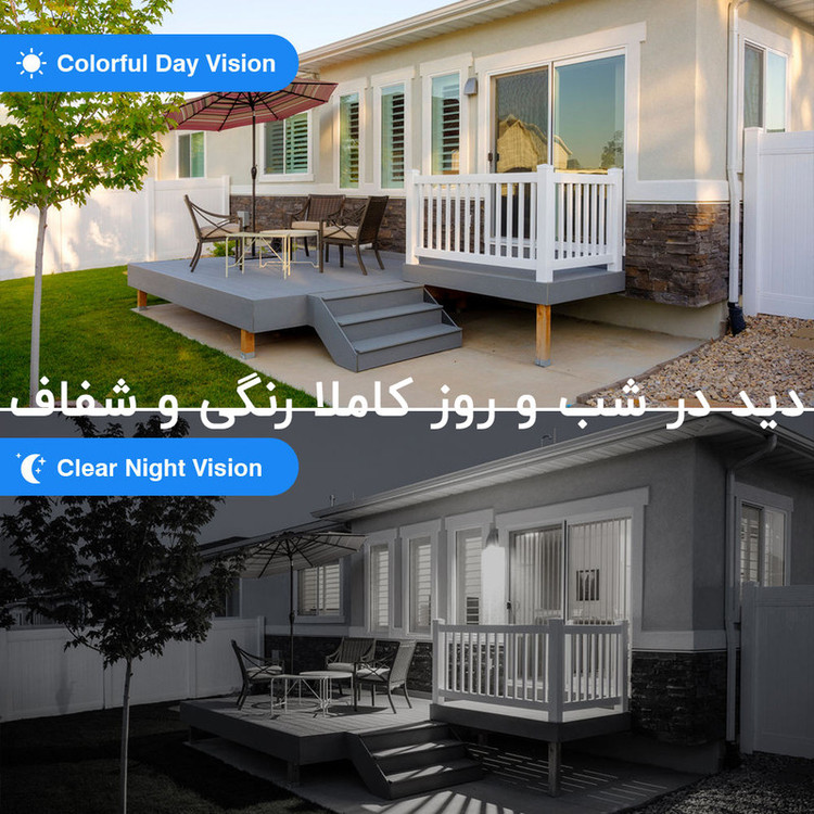 سیستم امنیتی 2 دوربین اکسس لینک مدل LINK1002