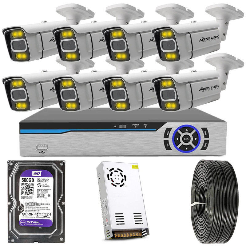 سیستم امنیتی مدل اکسس لینک PACK 8 HD