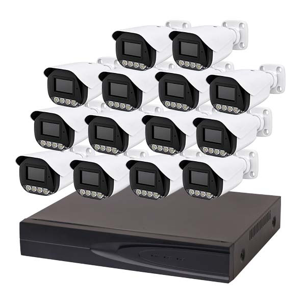 سیستم امنیتی تحت شبکه ۵مگاپیکسل مدل IPCH۱4-5M مجموعه ۱۴ عددی