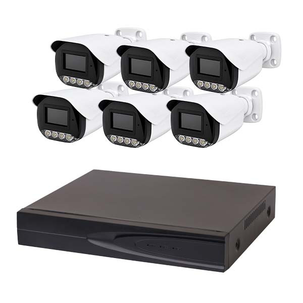 سیستم امنیتی تحت شبکه مدل IPCH6-5M مجموعه 7 عددی