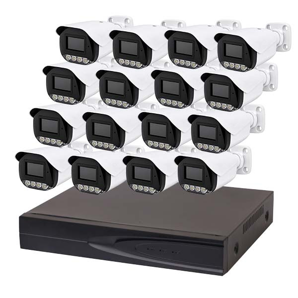 سیستم امنیتی تحت شبکه ۵مگاپیکسل مدل IPCH16-5M مجموعه 16 عددی