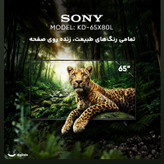 تلویزیون 65 اینچ ال ای دی هوشمند سونی مدل KD-65X80L