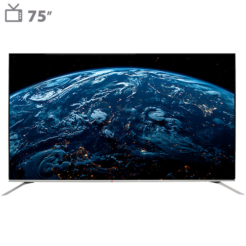 تلویزیون 75 اینچ کیو ال ای دی هوشمند آپلاس مدل TVQ75KA