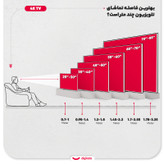 تلویزیون 75 اینچ ال ای دی هوشمند هایسنس مدل 75A7K