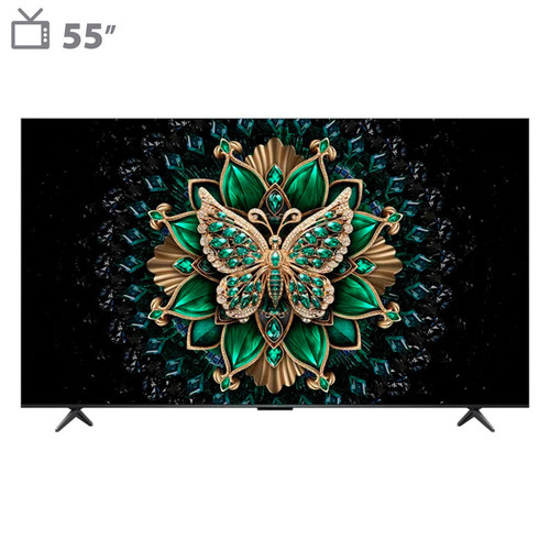 تلویزیون 55 اینچ کیو ال ای دی هوشمند تی سی ال مدل 55C6K