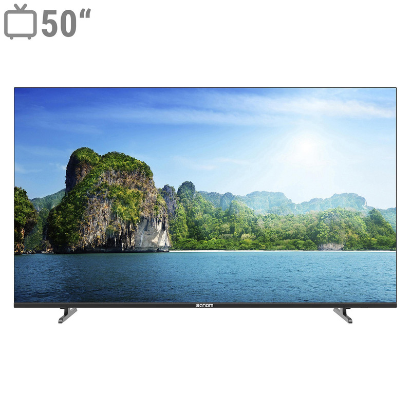 تلویزیون ال ای دی هوشمند صنام مدل SLS-50M1210 سایز 50 اینچ