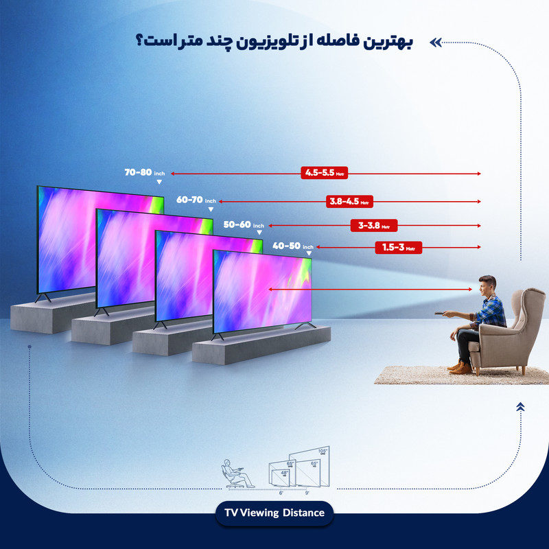 تلویزیون ال ای دی هوشمند ایکس ویژن مدل 49XCU585 سایز 49 اینچ به همراه اشتراک سه ماهه فیلیمو