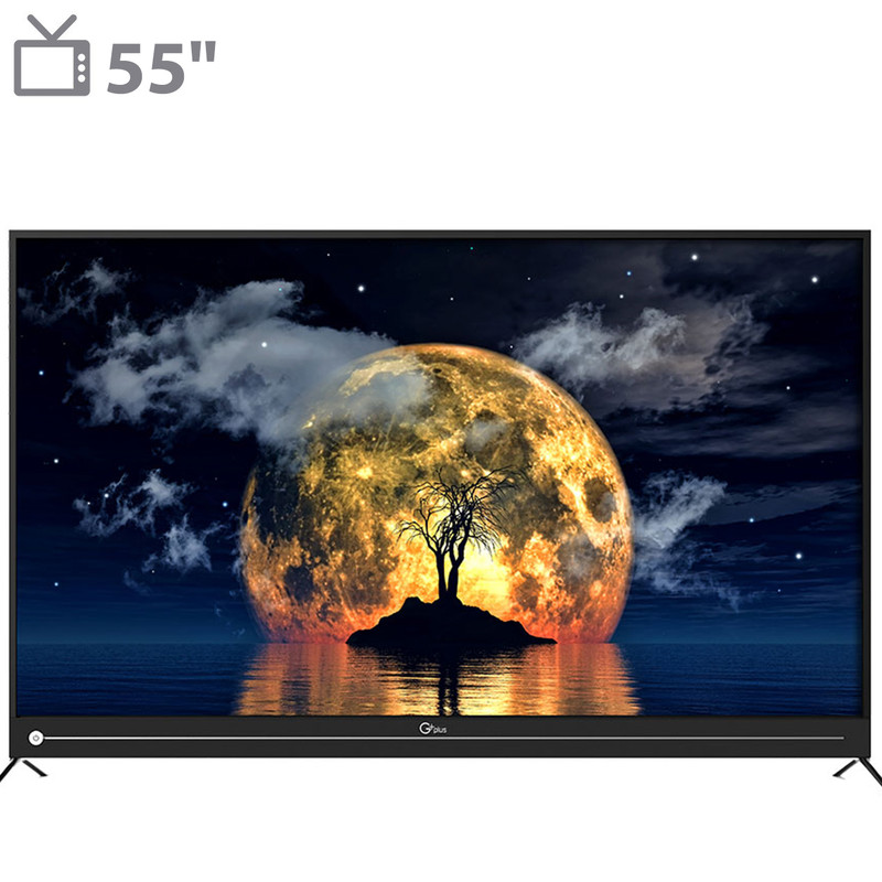 تلویزیون ال ای دی هوشمند جی پلاس مدل GTV-55JU812N سایز 55 اینچ