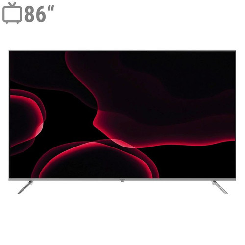 تلویزیون 86 اینچ کیو ال ای دی هوشمند جی وی سی مدل QLT 86 N100