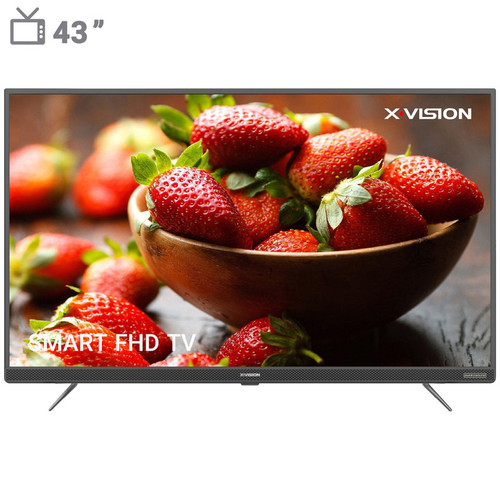 تلویزیون هوشمند ایکسویژن مدل 43XT755 سایز 43 اینچ