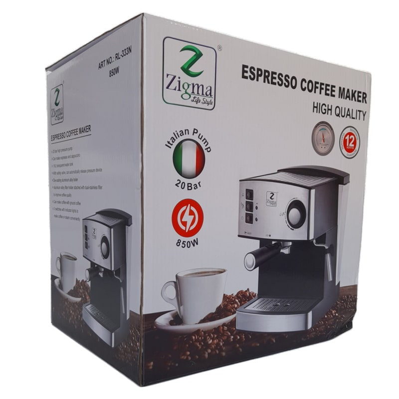 اسپرسو ساز 1600 میلیلیتر زیگما مدل RL-333