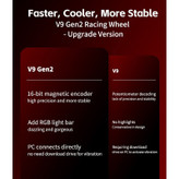 گجت دسته فرمان بازی پی ایکس ان مدل V9 Gen2