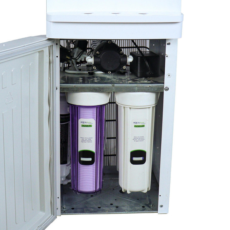 آبسردکن اچ ام مدل مکانیزم دو گانه آکوااسپرینگ با تصفیه آب HM_NEW7700A_92+RO
