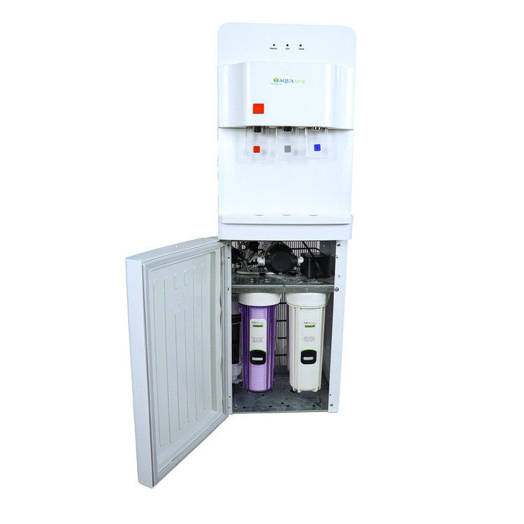 آبسردکن اچ ام مدل مکانیزم دو گانه آکوااسپرینگ با تصفیه آب HM_NEW7700A_92+RO