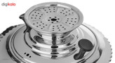 سماور برقی عالی نسب مدل Silver ظرفیت 7 لیتر