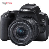دوربین دیجیتال کانن مدل EOS 250D به همراه لنز 55-18 میلی متر IS STM