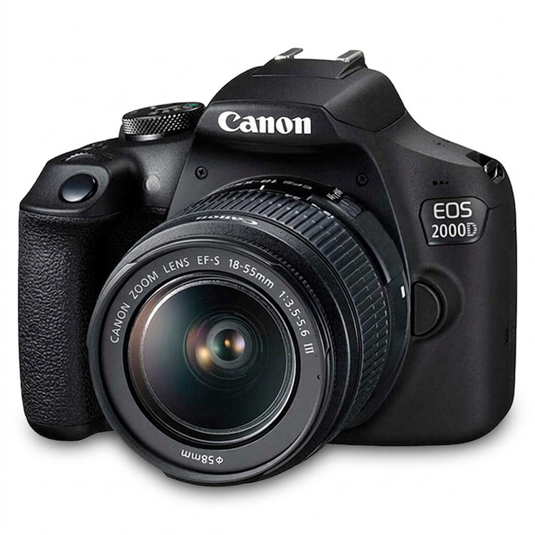 دوربین دیجیتال کانن مدل EOS 2000D به همراه لنز 18-55 میلی متر DC III