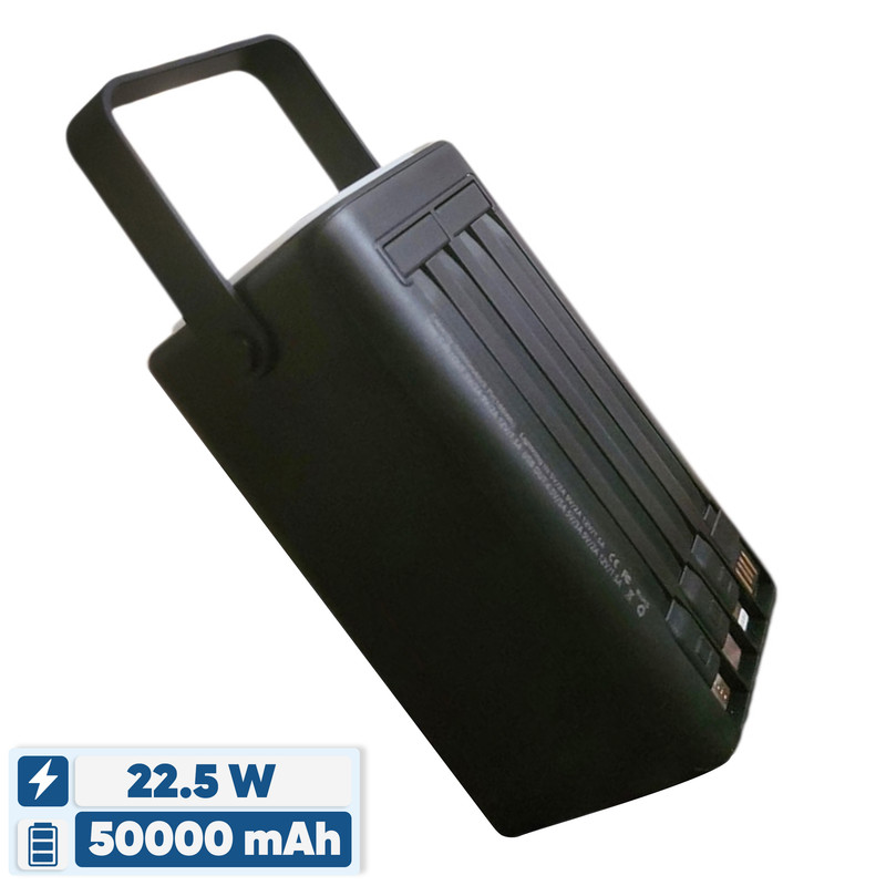 پاوربانک 22.5 وات مدل WICC00 50000 ظرفیت 50000 میلی آمپر ساعت