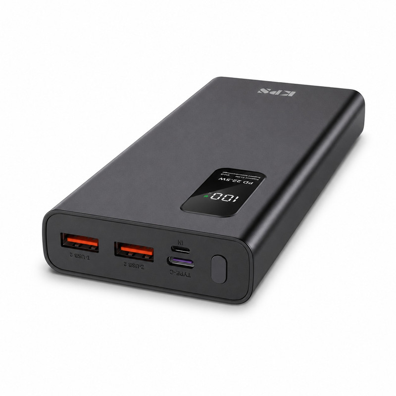پاوربانک 22.5 وات مدل  PD.QC3.0  KPS  ظرفیت 20000 میلی‌آمپرساعت