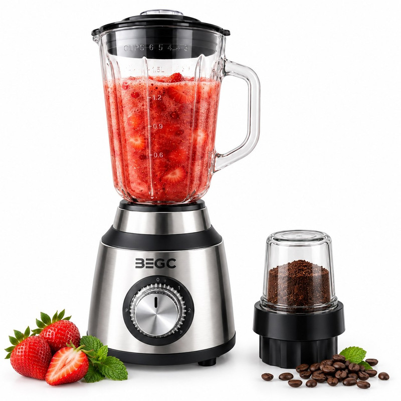 مخلوط کن و آسیاب 1.5 لیتری بگسی مدل BC-1012
