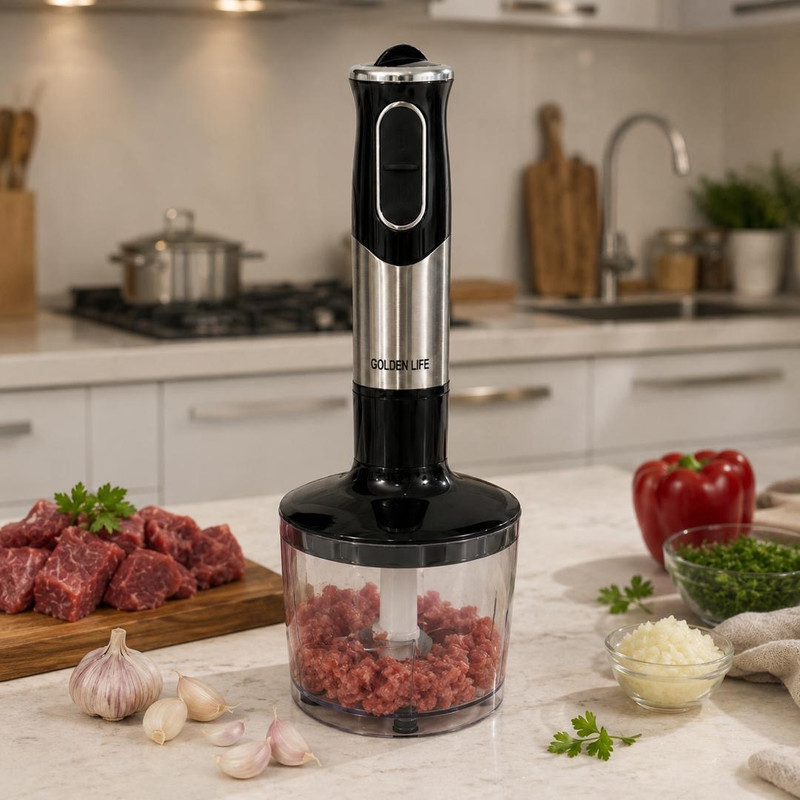 گوشت کوب برقی چندکاره گلدن ۱۰۰۰ وات مدل Gl-137