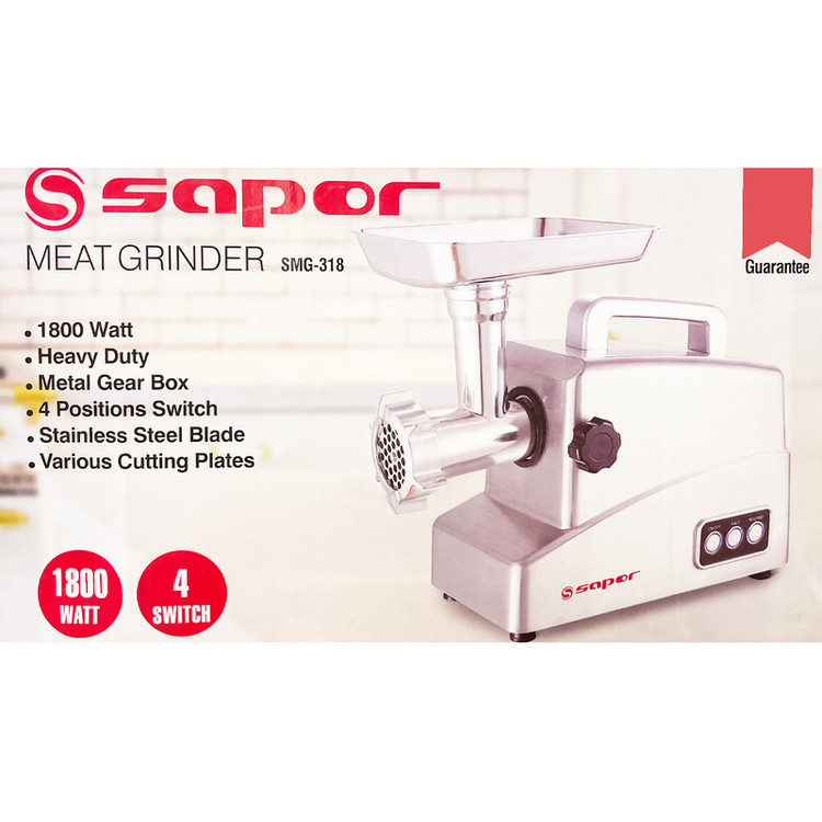چرخ گوشت ساپر مدل ساپر SMG-318