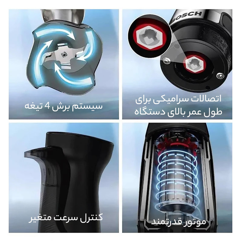 گوشت کوب برقی بوش مدل MSM4B670GB