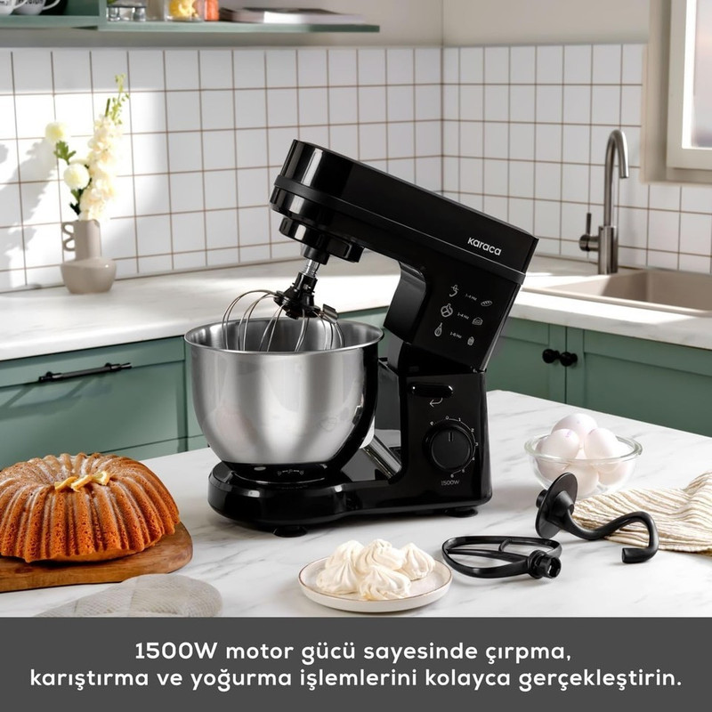 همزن کاسه دار ۵ لیتری کاراجا مدل Maestrochef Stella