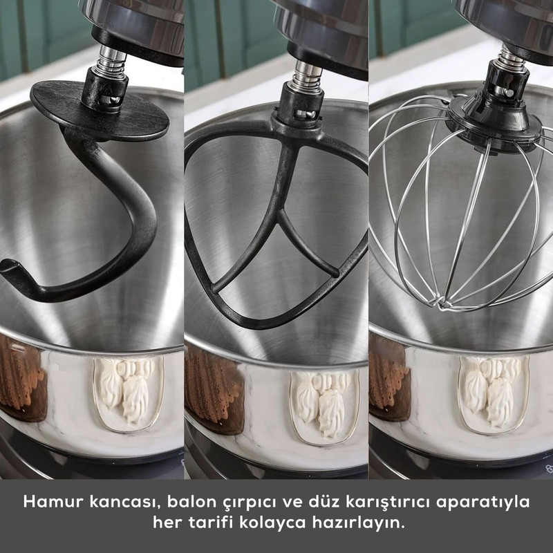 همزن کاسه دار ۵ لیتری کاراجا مدل Maestrochef Stella