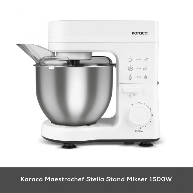 همزن کاسه دار ۵ لیتری کاراجا مدل Maestrochef Stella