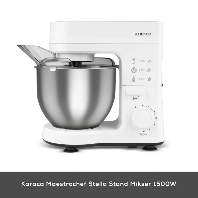 همزن کاسه دار ۵ لیتری کاراجا مدل Maestrochef Stella