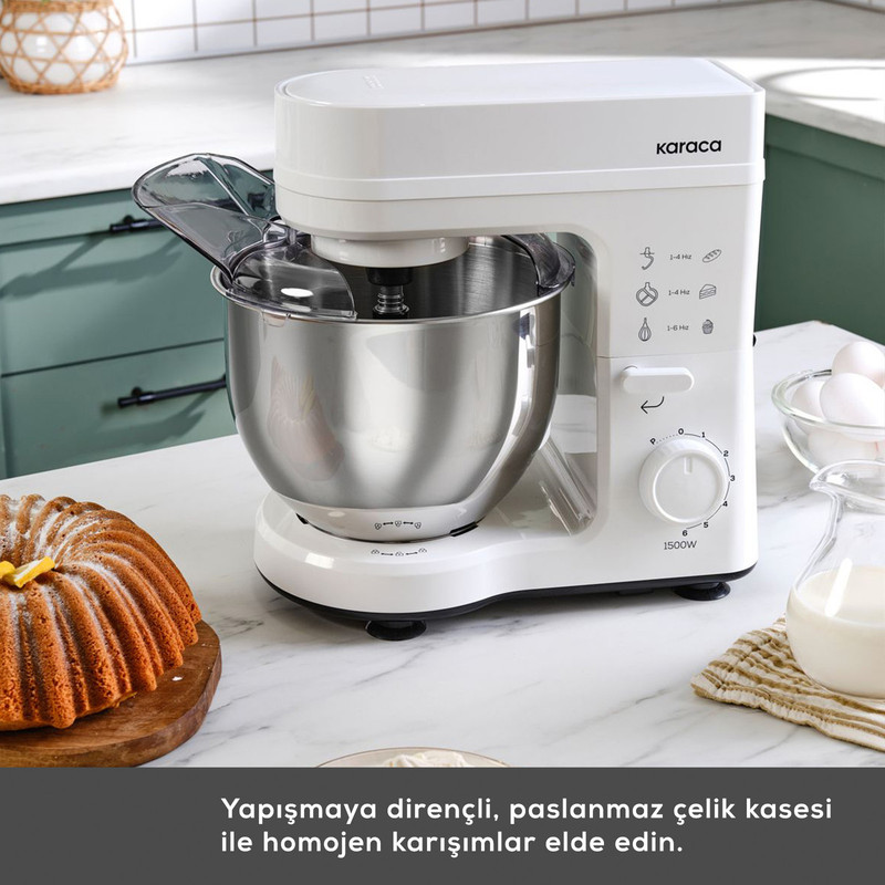 همزن کاسه دار ۵ لیتری کاراجا مدل Maestrochef Stella